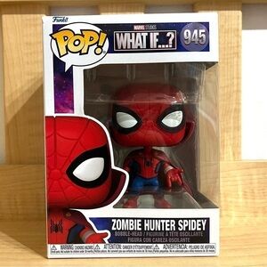 FUNKO POP Spider Man What If…? #945 Zombie Hunter Spidey